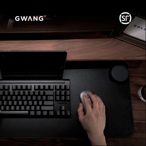 GWANG皮革软木鼠标垫/桌垫