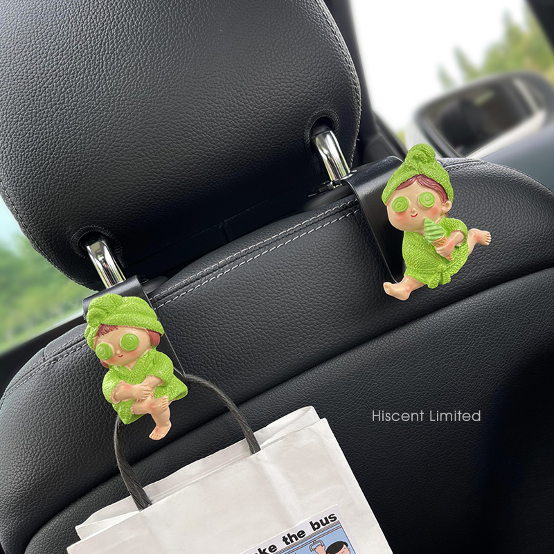 诱人榴莲少女汽车椅背挂钩多功能