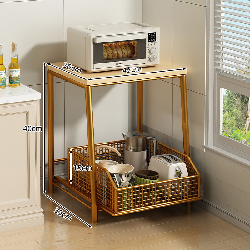 微波炉上面的置物架新款水槽工作台调料多功能双层单层靠墙烤箱架,厨房/烹饪用具,微波炉置物架,淘宝优惠券,粉丝福利购,淘宝优惠卷