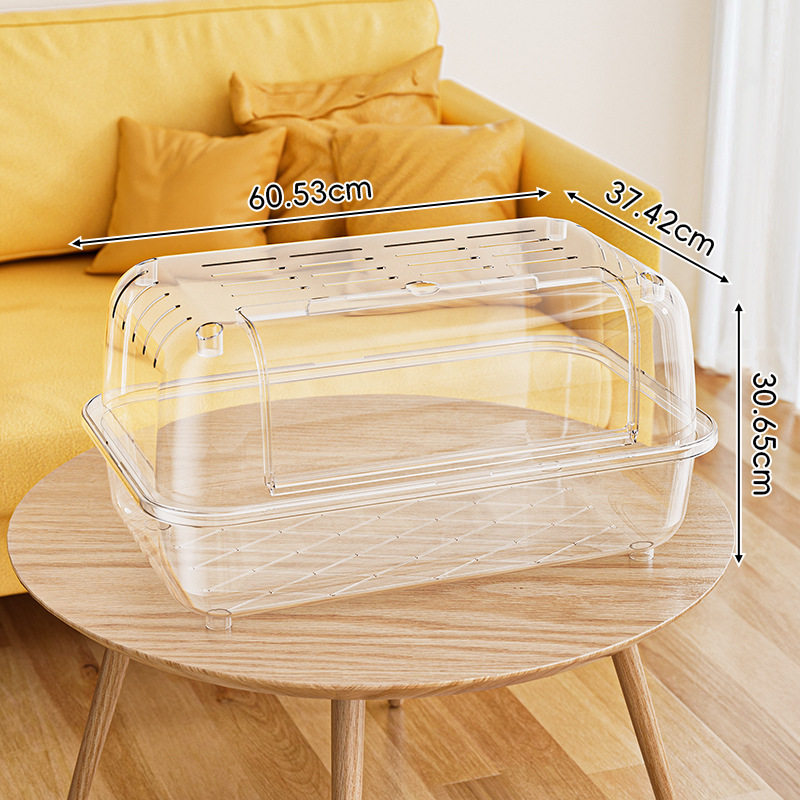 大号仓鼠笼外出通用专用宠物金丝熊笼子超大全透明饲养外带鼠笼房,宠物/宠物食品及用品,笼子,淘宝优惠券,粉丝福利购,淘宝优惠卷