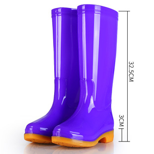 防水雨鞋男女新款胶鞋专用鞋垫钓鱼加厚时尚胶靴车间鞋女滑水四季