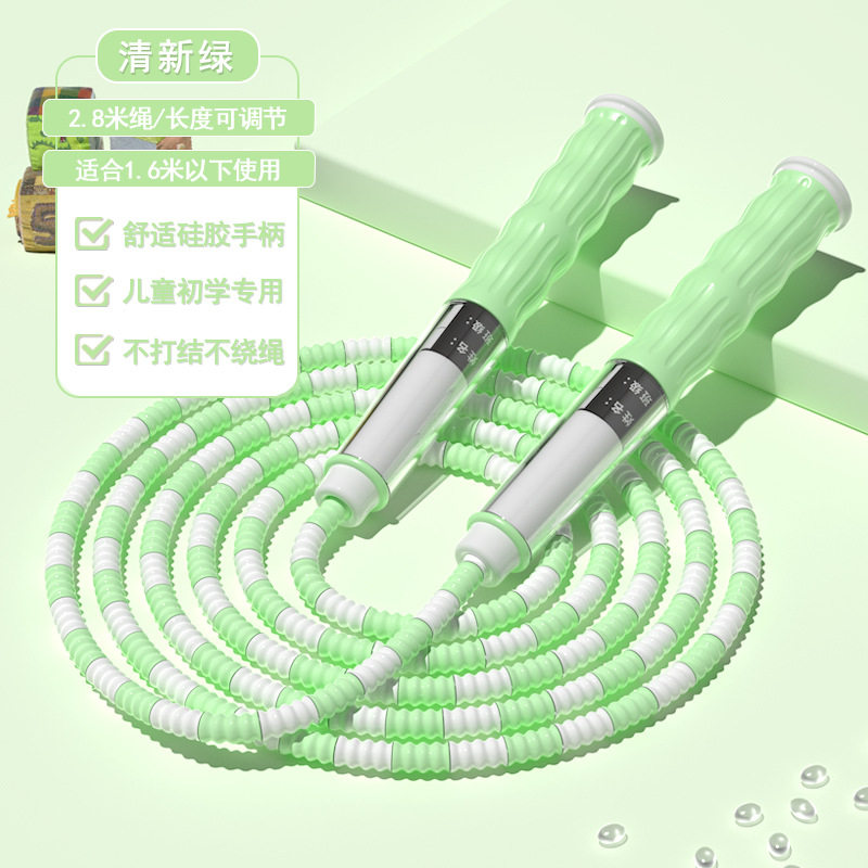不打结的跳绳女生专用健身运动小学生小学初中入门教练健身竞速运,运动/瑜伽/健身/球迷用品,跳绳,淘宝优惠券,粉丝福利购,淘宝优惠卷