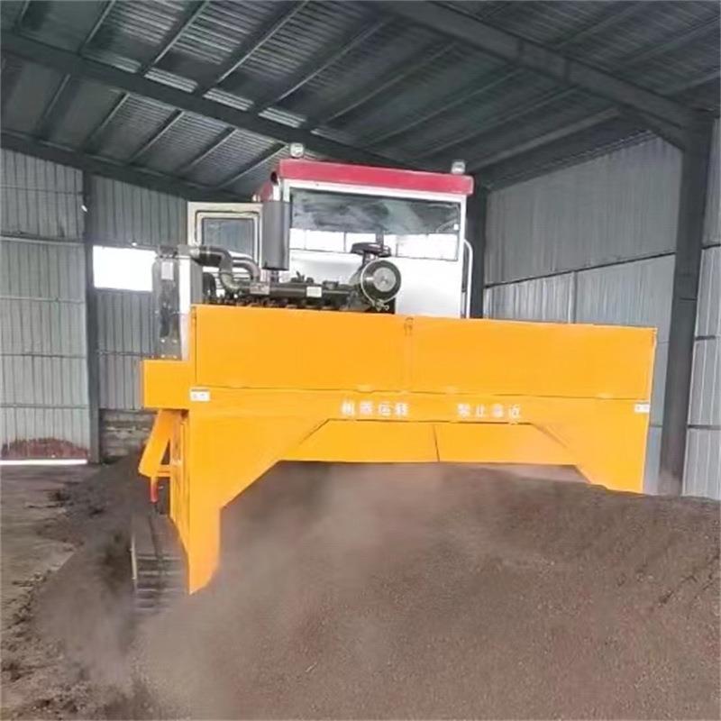 FD3000型履机带翻机有肥发堆酵式自走式PTP翻抛机