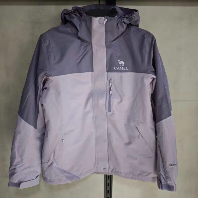 H25WA31123女户外2025秋冬新款防风抓绒三合一冲锋衣H15AA31358男