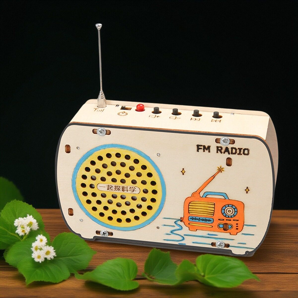 儿童diy收音机模型手工拼装玩具科学实验科教前沿