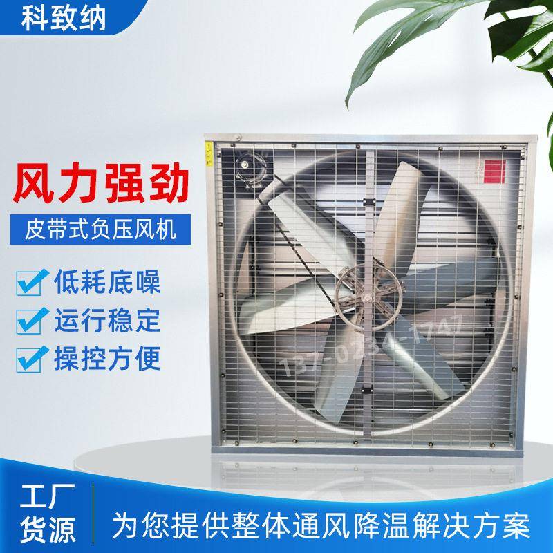 佛山厂家皮带式风机工业换气扇大风量低噪音负压风机排气扇现货图片
