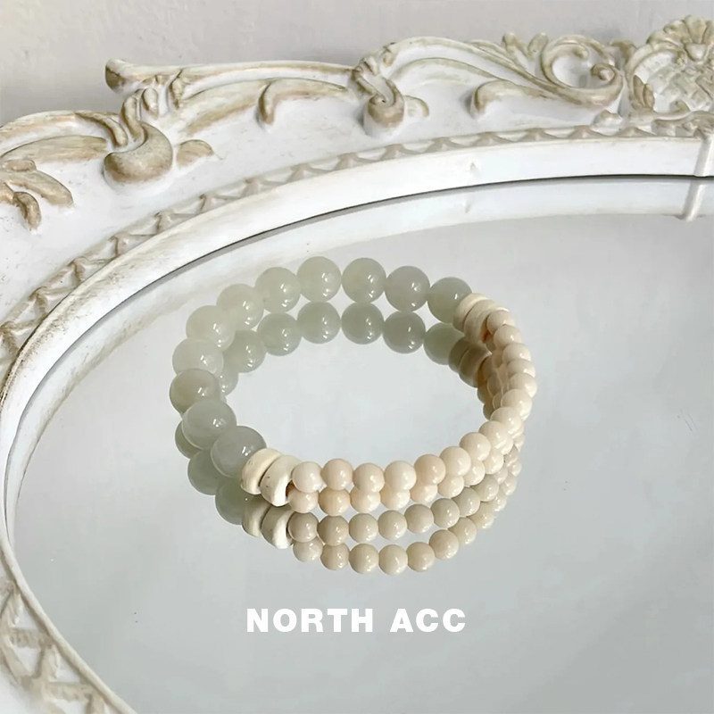 NORTHACC新中式白玉葡萄串珠手链中式清冷新款古风高级设计手串