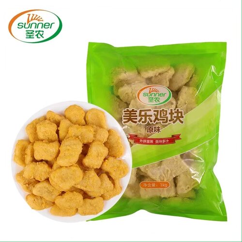 圣农美乐鸡块上校鸡块原味盐酥鸡