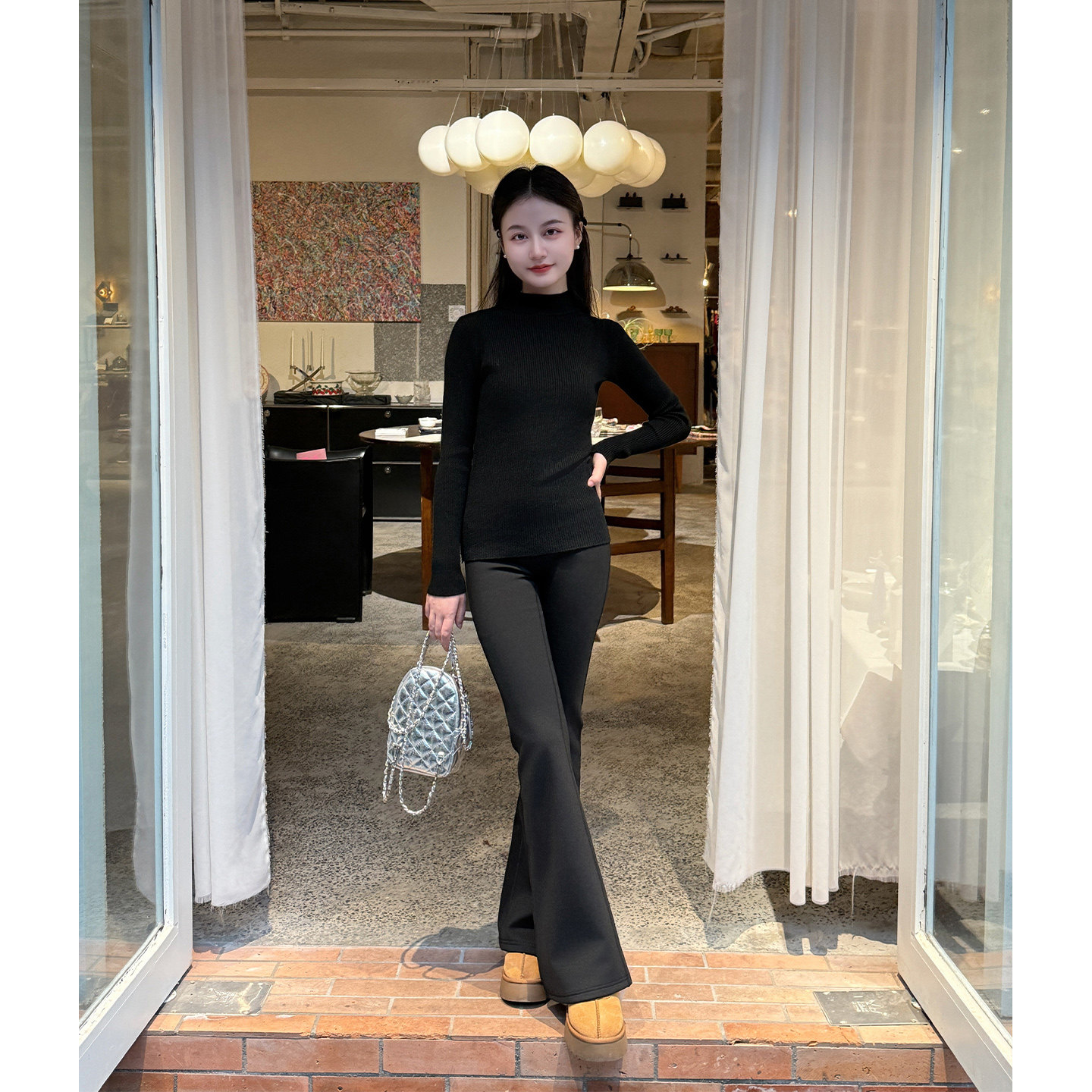 【腿精配方】小娜椒小个子2025新款加绒休闲百搭高腰显瘦鲨鱼裤女,女装/女士精品,休闲裤,淘宝优惠券,粉丝福利购,淘宝优惠卷