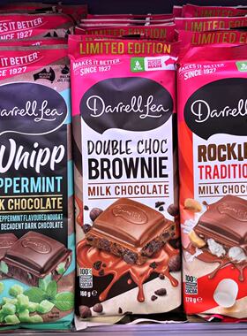 ole澳大利亚达雷尔·利darrell lea棉花糖覆盆子软糖巧克力块170g