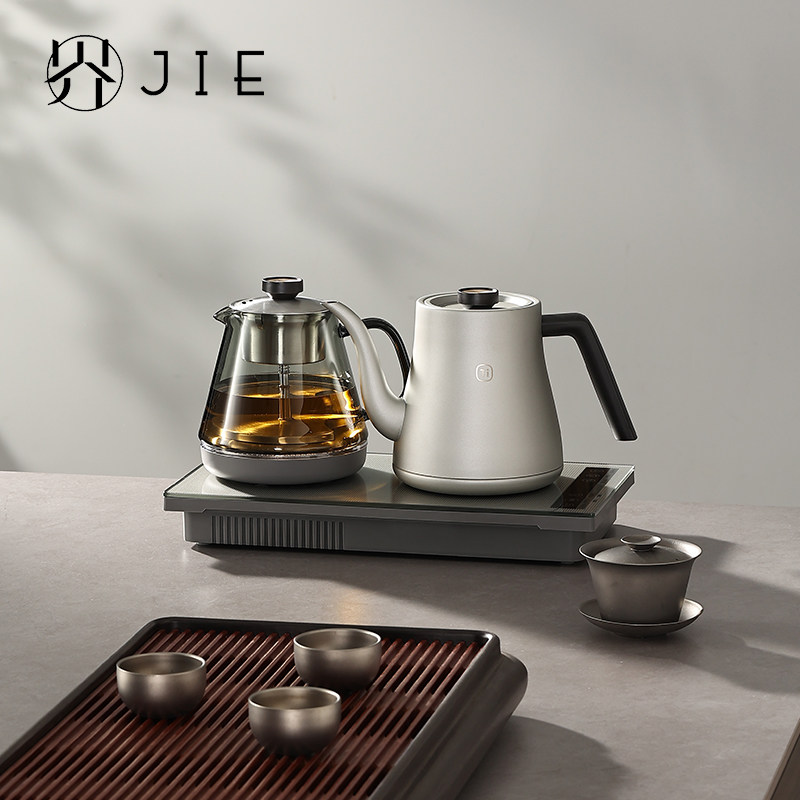 北界纯钛全自动上水烧水壶茶台一体保温泡茶专用新款家用电热水壶