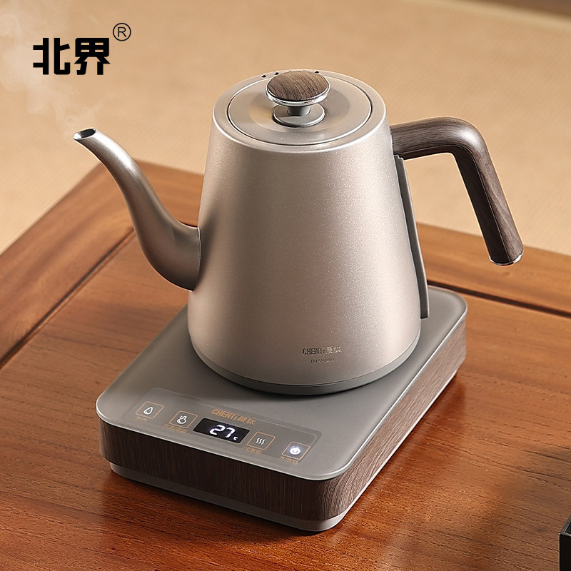钛合金电热水壶家用自动底部上水泡茶专用纯钛烧水壶茶台保温一体