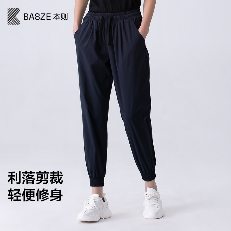 本则夏季薄款宽松弹力休闲裤