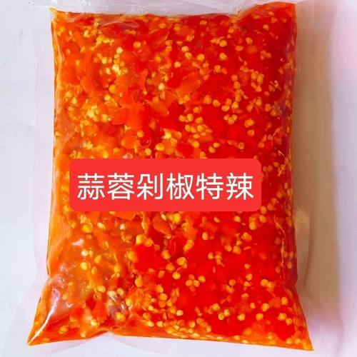 蒜蓉辣酱小米辣剁椒农家自制剁椒酱糟辣椒酱下饭菜拌粉拌面香辣酱