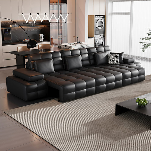 希曼妮劳伦斯电动多功能真皮沙发