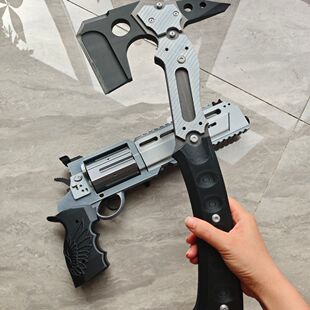 生化危机9周边3d打印生化危机9安魂曲cosplay道具玩具里昂战斧表