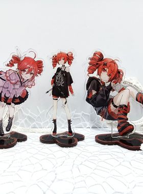 重音teto初音未来重音teto同人亚克力立牌正比美少女摆件动漫周边