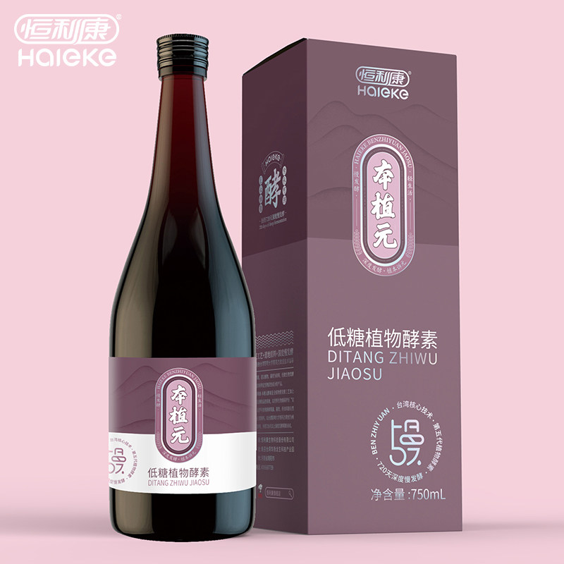 过节送礼低糖健康酵素原液正品图片