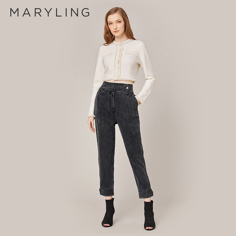 MARYLING长裤水洗牛仔裤图片