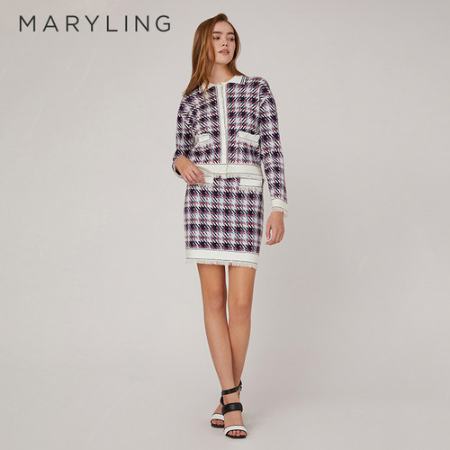 MARYLING包臀针织半裙
