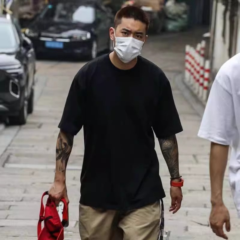 大码300斤设计感小众纯棉短袖t恤