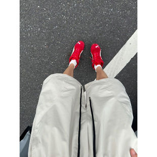 vibe街头风户外跑步健身五分裤 男士 简约帅气拼接速干运动短裤 美式