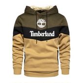 simple Men sweater男拼色连帽简约卫衣 blocking hooded color