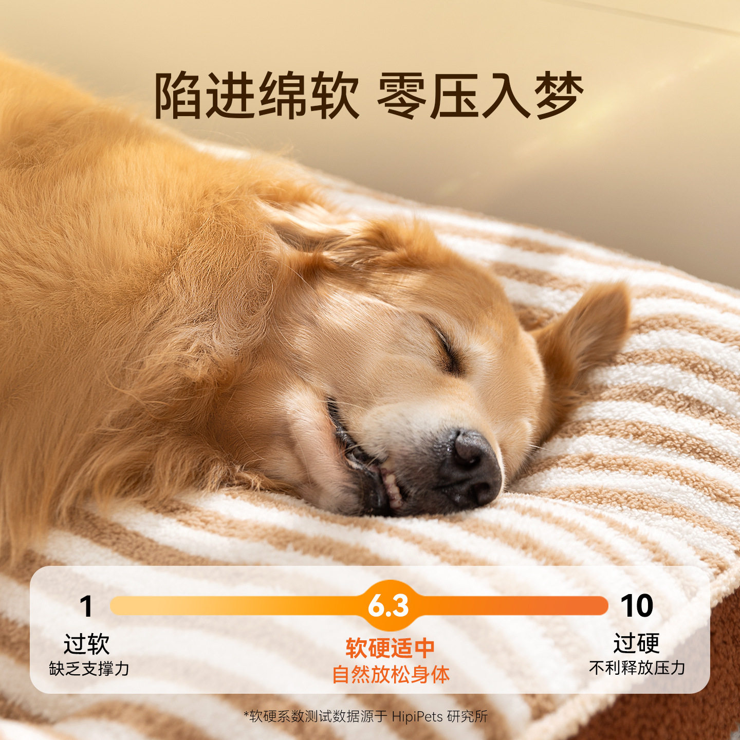 狗窝秋冬新款保暖条纹垫