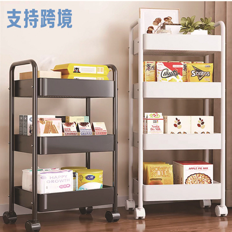 加厚小推车置物架厨房收