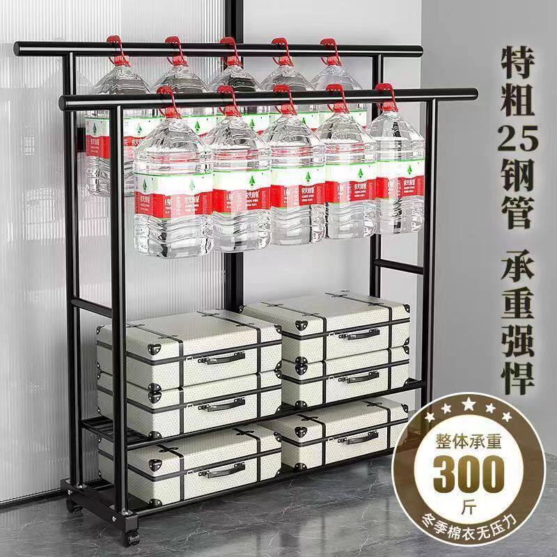 落地立式衣帽架简易家用