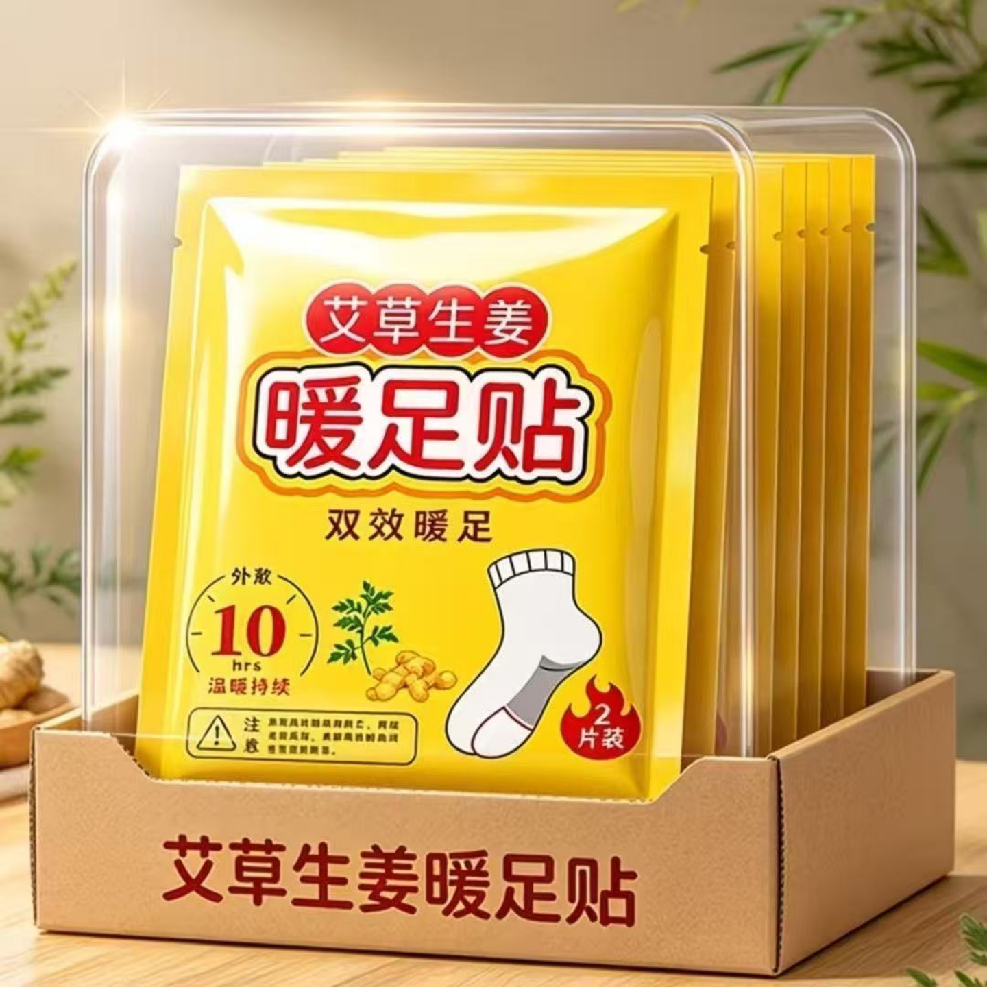 暖足贴发热鞋垫暖脚贴自发热保暖脚垫男女脚底暖宝宝冬季暖脚神器