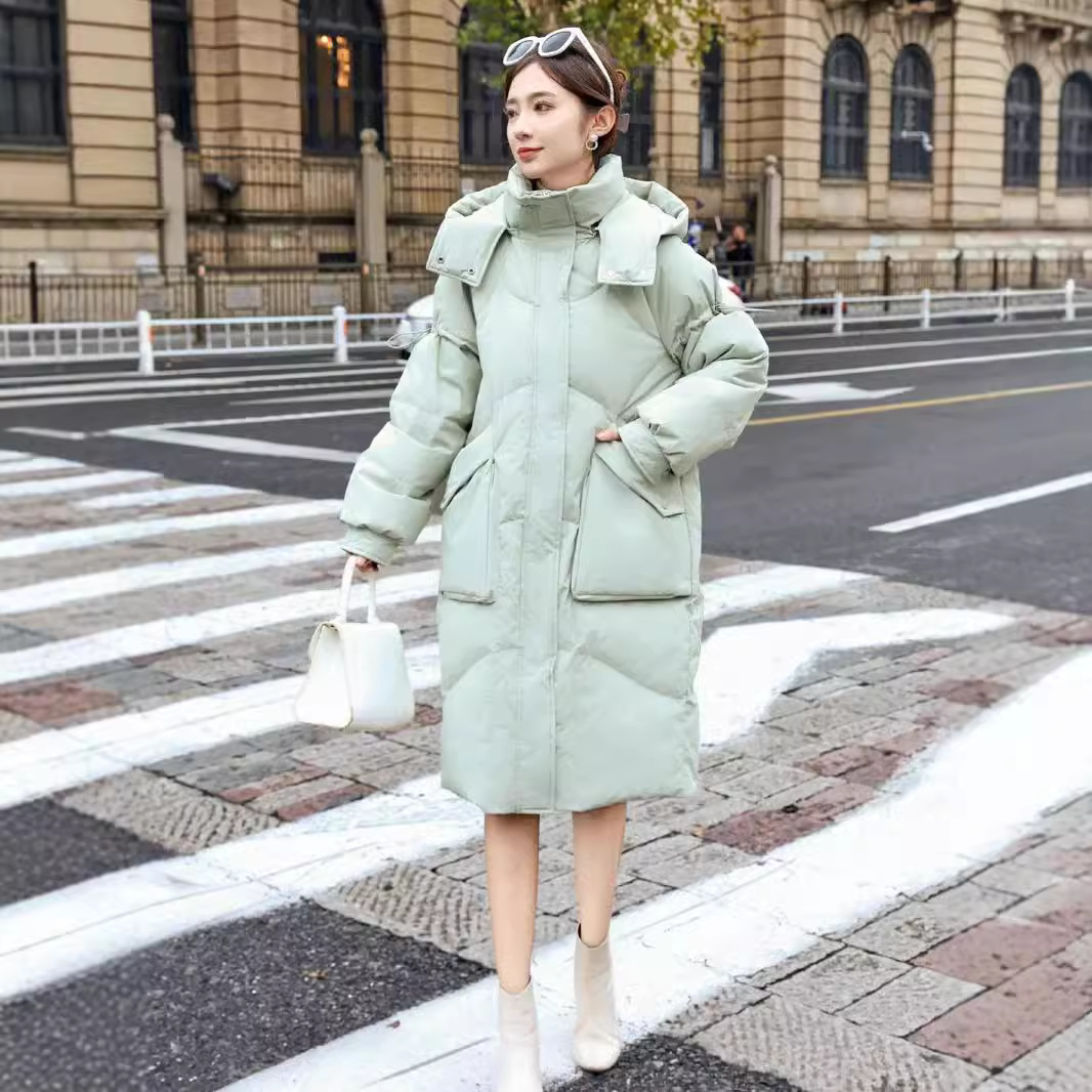 白鸭绒新款加厚保暖羽绒服