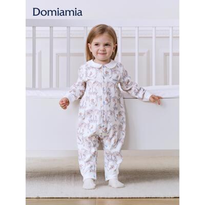 【新品】Domiamia宝宝连体衣爬服新生儿婴儿衣服纯棉秋冬季小月龄