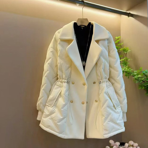 秋冬季胖妹妹百搭时尚棉服外套2025高级感大码女装时尚显瘦保暖