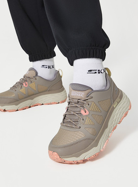 Skechers斯凯奇女鞋2023春新款舒适跑步鞋缓震户外运动鞋129151C