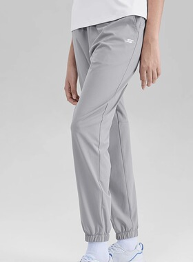 斯凯奇女士夏季新品速干梭织长裤P223W070