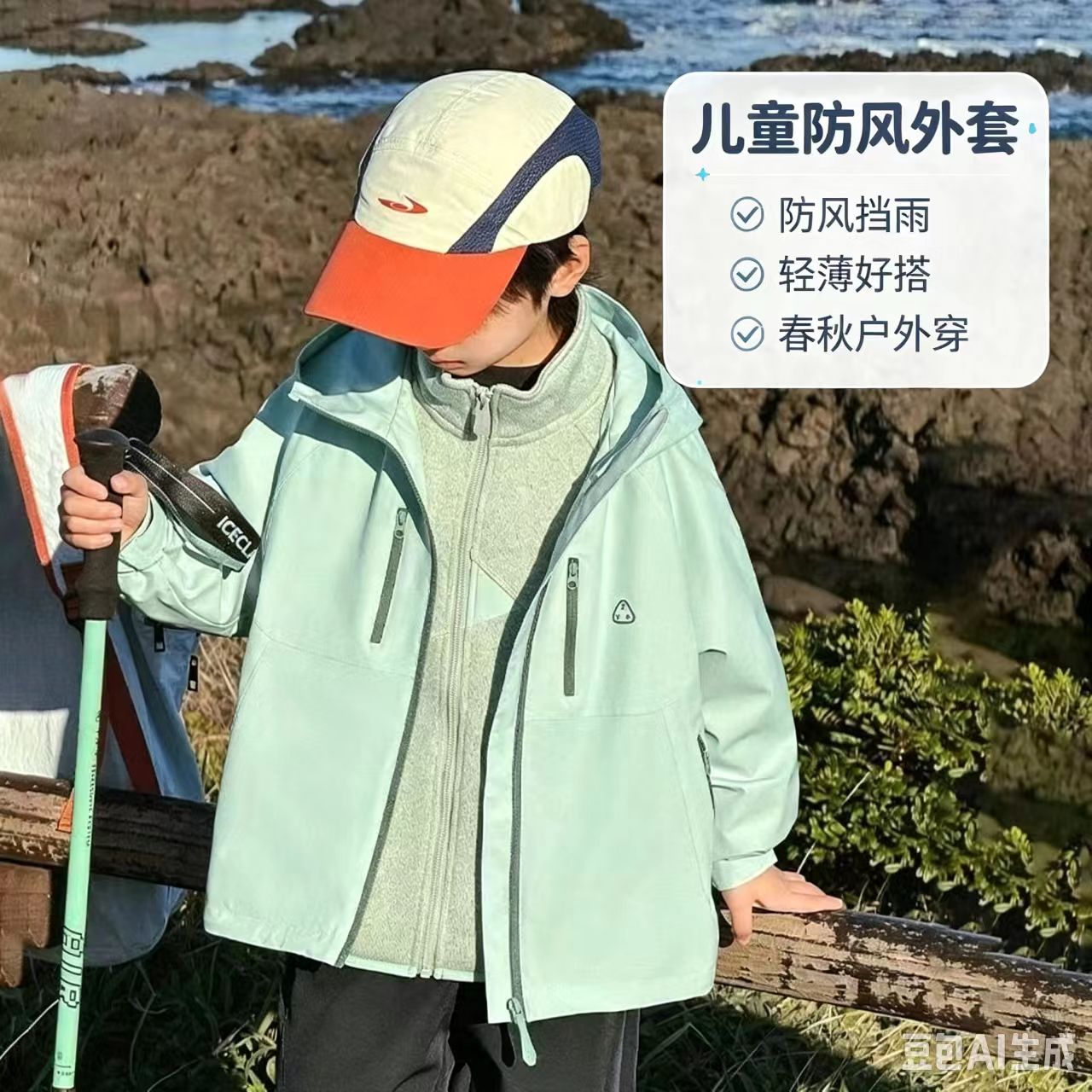 2026秋季新款儿童童装男童三合一