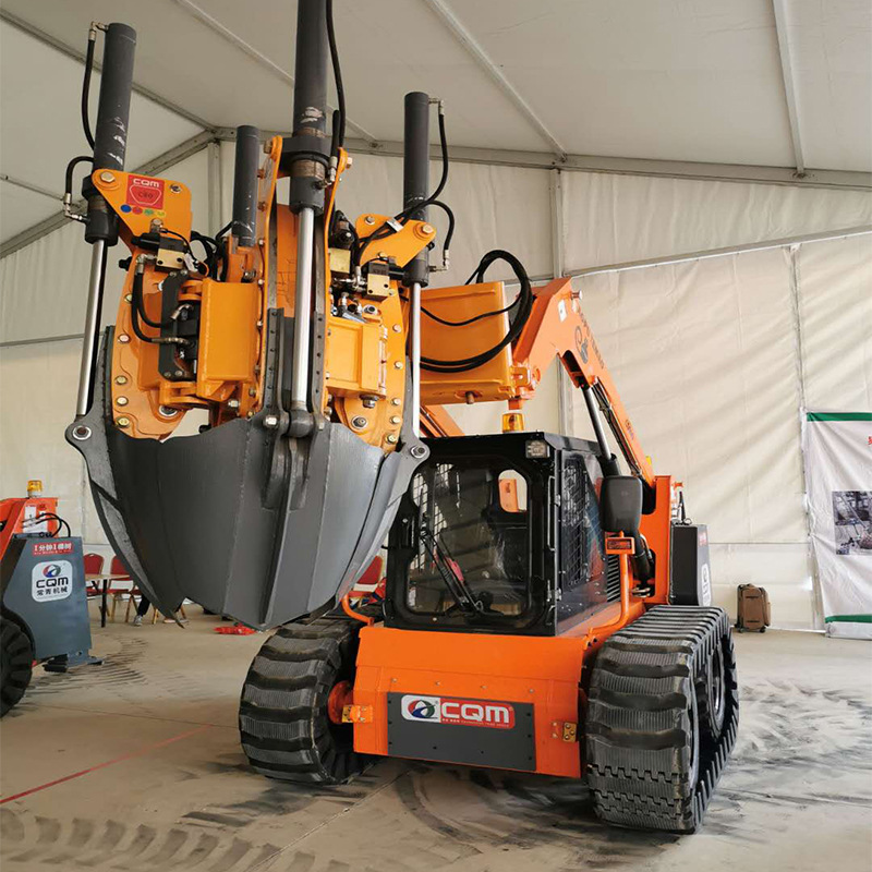 山东四瓣式挖树机厂家  法桐白蜡挖树移苗机 cq600挖树机价格