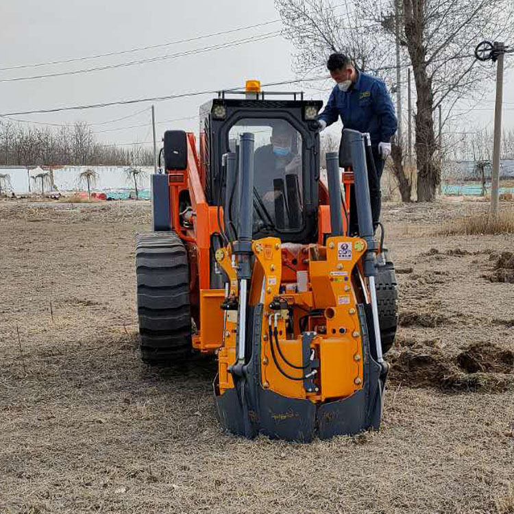 常青挖树机 园林移栽机 法桐白蜡香樟树绿化树挖坑机