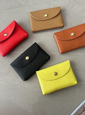 CHIC VEN零钱包女士卡包钥匙包小包硬币包迷你真皮短款钱包新款