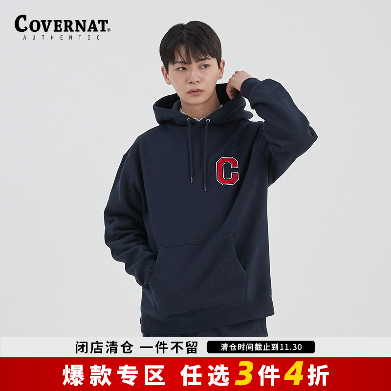 Covernat连帽卫衣加绒卫衣