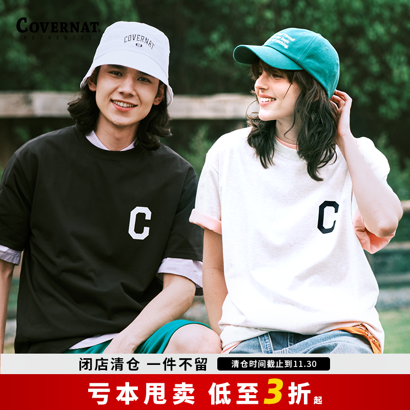covernat圆领休闲宽松T恤