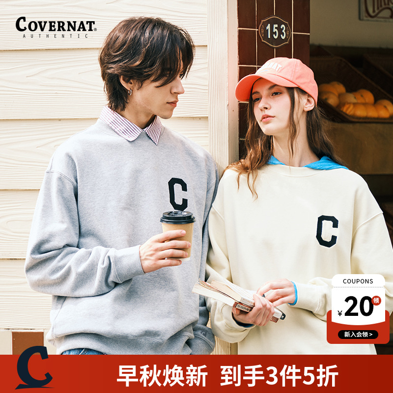 C字母oversize小众高街潮牌卫衣