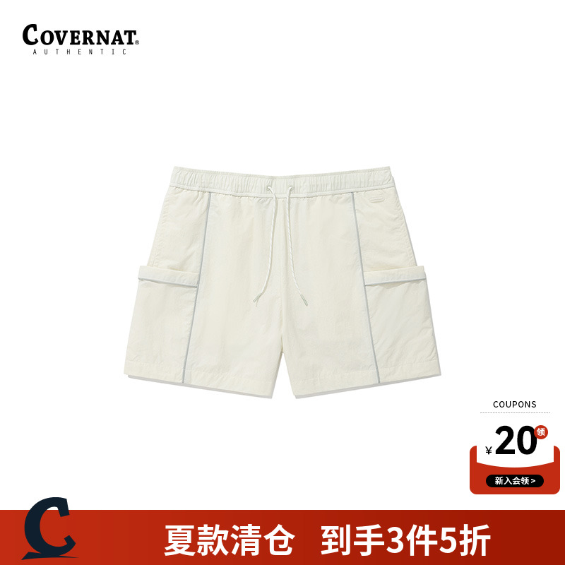 Covernat韩国潮牌男女大口袋宽松舒适时尚百搭休闲短裤春夏运动