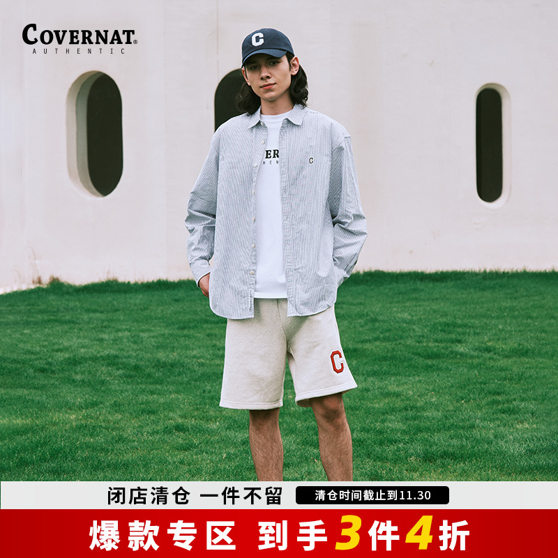 Covernat阔版衬衫23春季新品