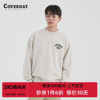 Covernat套头卫衣C拱形标志