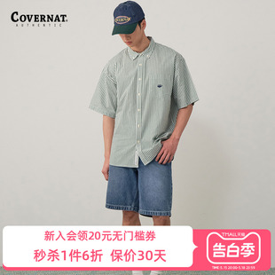 棉短袖 休闲简约POLO衫 衬衫 Covernat夏季 短袖 男士 时尚 新品