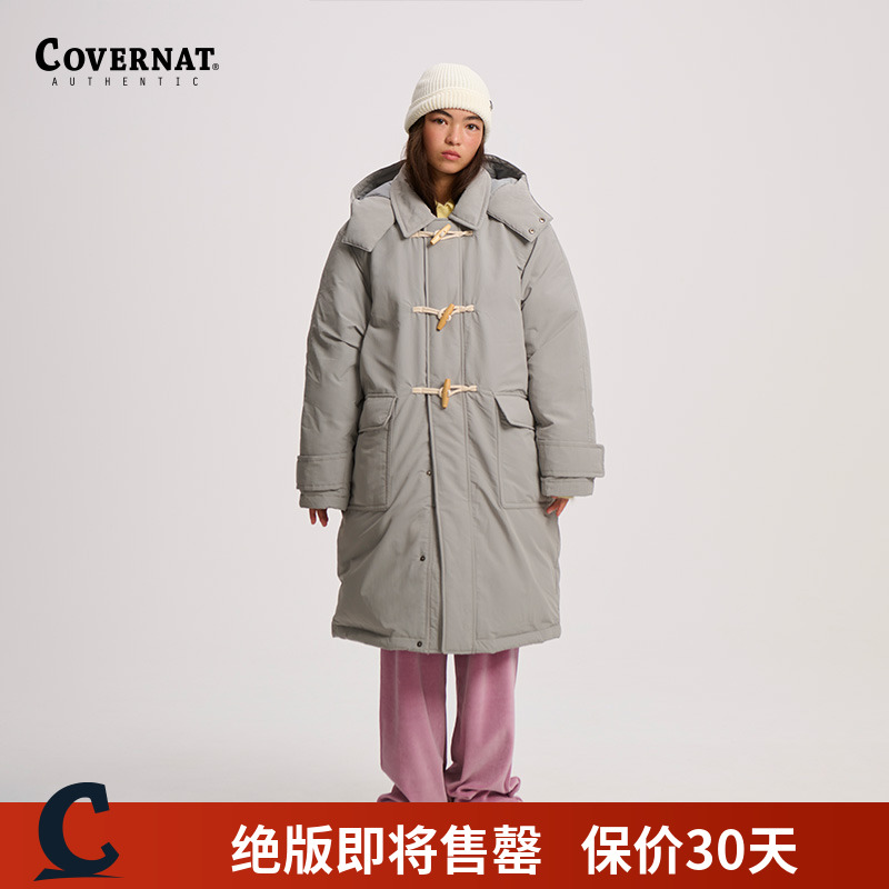 Covernat2023年长款风衣外套