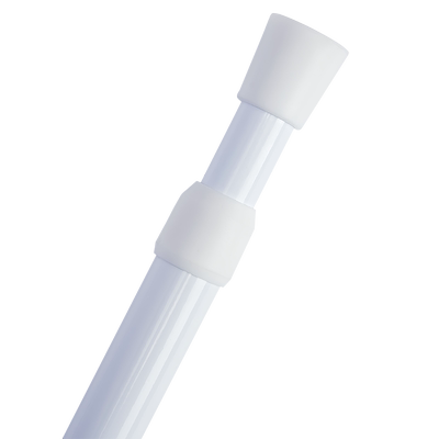 白烤伸缩杆免打孔安装