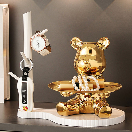 入户玄关钥匙收纳摆件